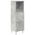 Set muebles de baño 2 piezas madera contrachapada gris