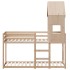 Cama litera sin colchón madera maciza de pino 90x190