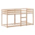 Cama litera sin colchón madera maciza de pino 90x190