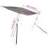 Set de toldo T-Top extensión gris antracita