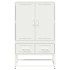 Aparador de acero blanco 68x39x111,5