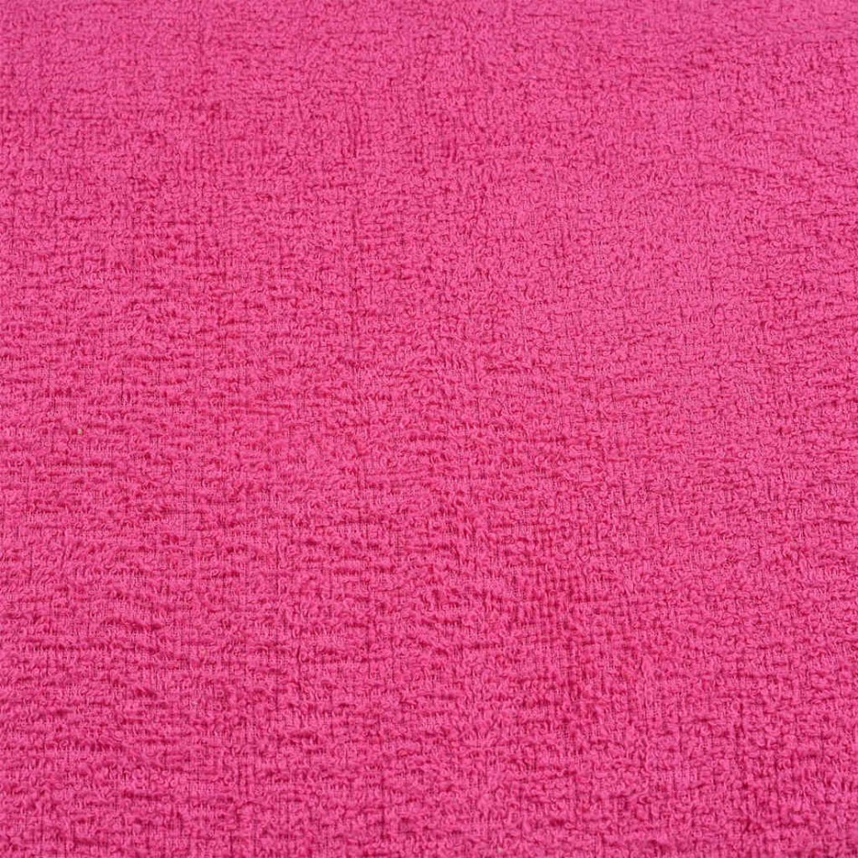 Toallas de Baño 10 uds rosa 100x150 cm 360 g/m² 100%
