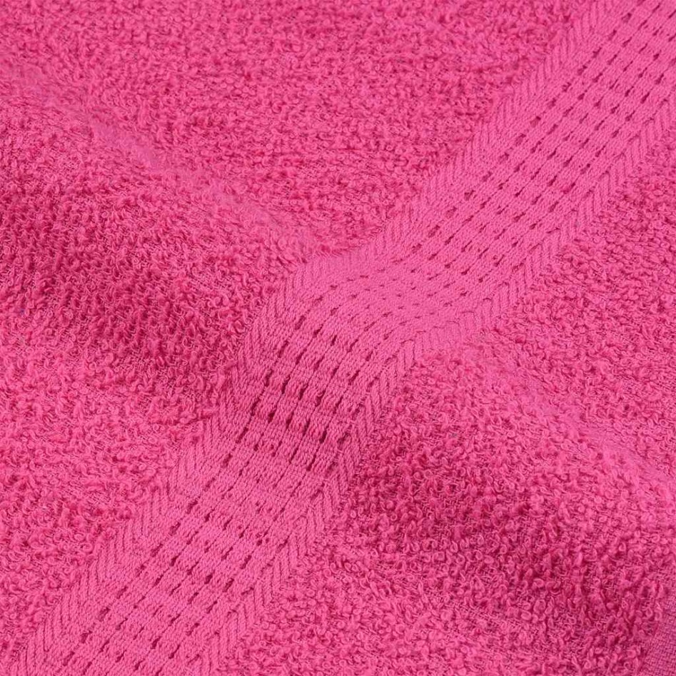 Toallas de Baño 10 uds rosa 100x150 cm 360 g/m² 100%