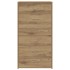 Aparador 6 cajones contrachapada color 50x34x96