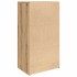 Aparador 6 cajones contrachapada color 50x34x96