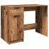 Escritorio de madera contrachapada madera vieja 100x50x75