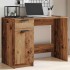 Escritorio de madera contrachapada madera vieja 100x50x75