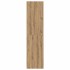 Armario de madera de ingeniería roble artesanal 100x50x200