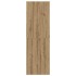 Aparador alto madera de ingeniería roble artisan 60x32x190