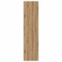 Armario de madera de ingeniería roble artesanal 100x50x200