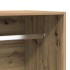 Armario de madera de ingeniería roble artesanal 100x50x200