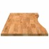 Tablero escritorio rectangular madera maciza roble marrón