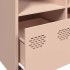 Aparador de acero laminado en frío rosa 135x39x73,5