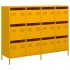 Aparador acero laminado en frío amarillo mostaza