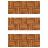 Baldosas de porche patrón vertical 30 piezas acacia 30x30