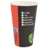 Vasos de café de papel con tapa 1000 uds 16oz