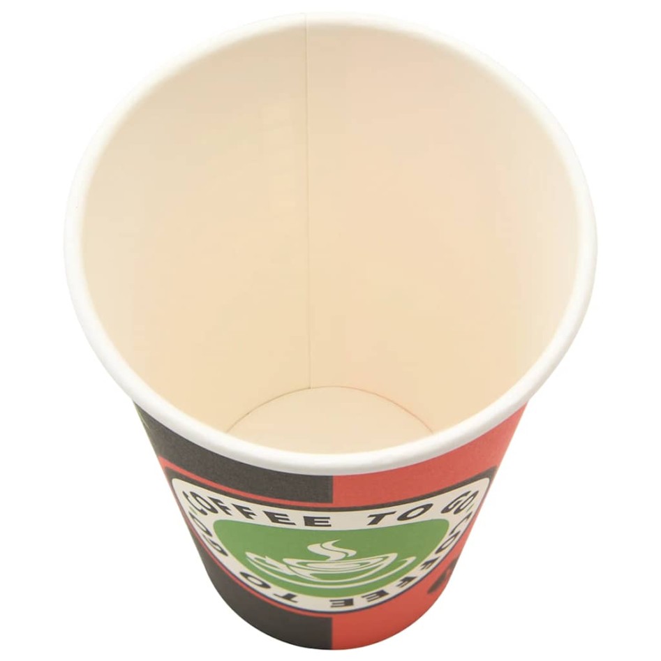 Vasos de café de papel con tapa 1000 uds 16oz