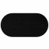 Tablero de mesa ovalado madera maciza de roble 120x60x4