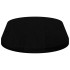 Tablero de mesa ovalado madera maciza de roble 120x60x4