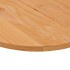 Tablero de mesa ovalado madera maciza de roble 140x60x2