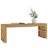 Mesa de centro madera maciza de teca 110x35x38