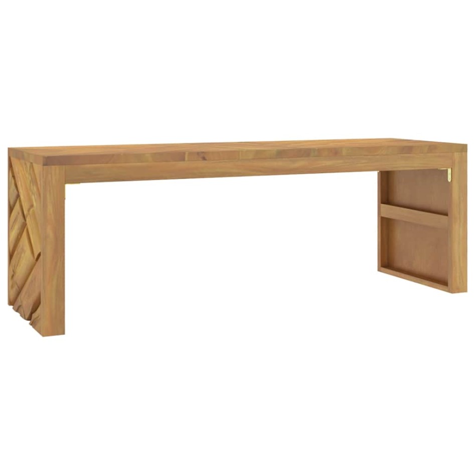 Mesa de centro madera maciza de teca 110x35x38