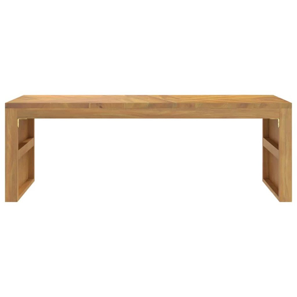 Mesa de centro madera maciza de teca 110x35x38