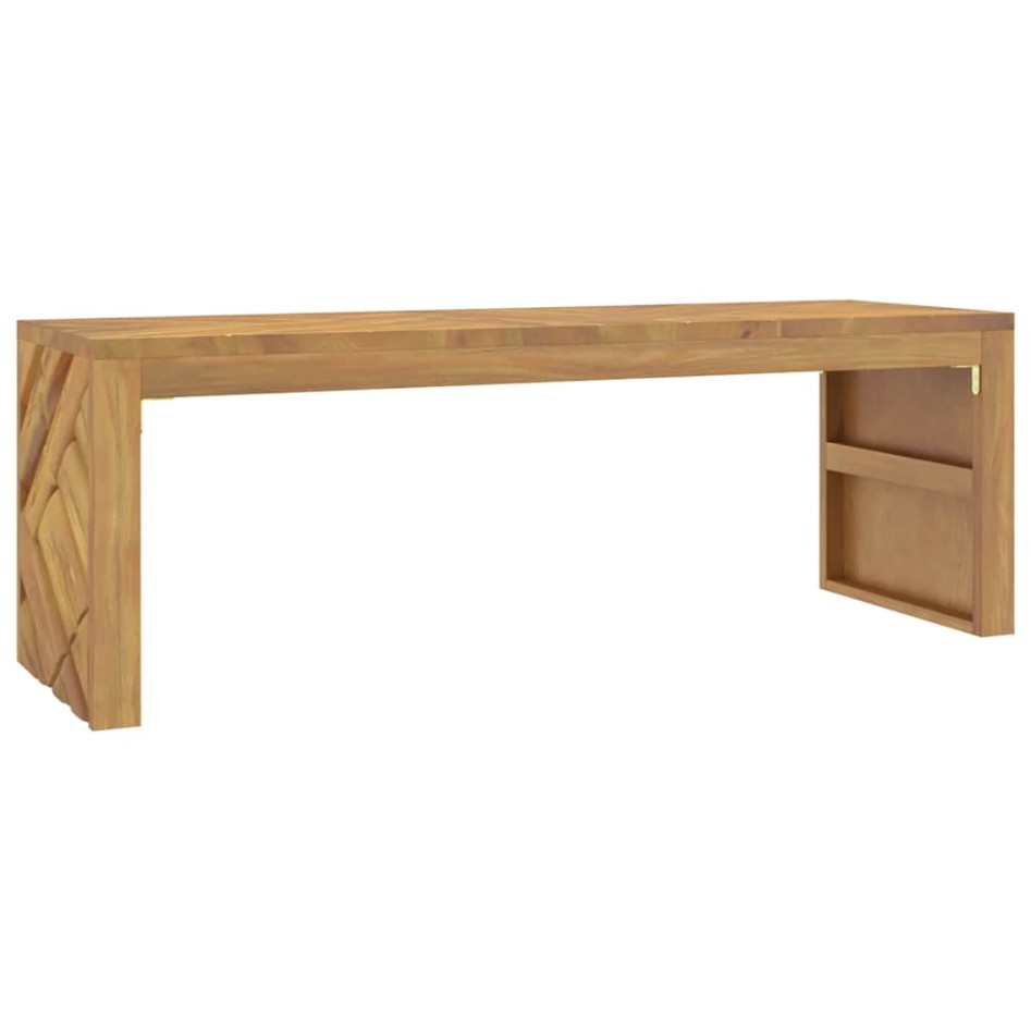 Mesa de centro madera maciza de teca 110x35x38
