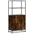 Aparador alto madera de ingeniería y metal 68x35x139