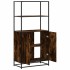 Aparador alto madera de ingeniería y metal 68x35x139