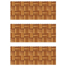 Baldosas de porche 30x30 cm acacia 30