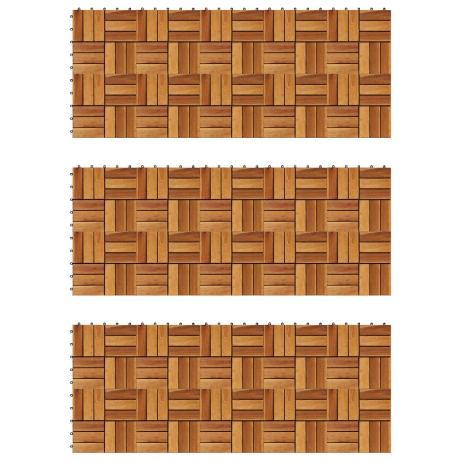 Baldosas de porche 30x30 cm acacia 30