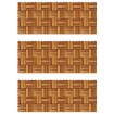 Baldosas de porche 30x30 cm acacia 30 piezas