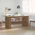 Mesa de comedor madera ingeniería roble artisan 180x90x76