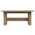 Mesa de comedor madera ingeniería roble artisan 180x90x76