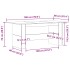 Mesa de comedor madera ingeniería roble artisan 180x90x76