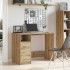 Escritorio de madera de ingeniería roble artisan 102x76x50