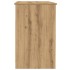 Escritorio de madera de ingeniería roble artisan 102x76x50