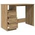 Escritorio de madera de ingeniería roble artisan 102x76x50