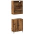Aparador con armario de pared madera antigua madera