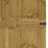 Puerta de granero CORONA madera maciza pino 100x210
