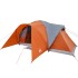 Tienda familiar con cúpula impermeable 6 personas gris
