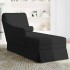 Chaise longue respaldo reposabrazos derecho terciopelo