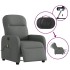 Sillón reclinable de masaje eléctrico tela gris