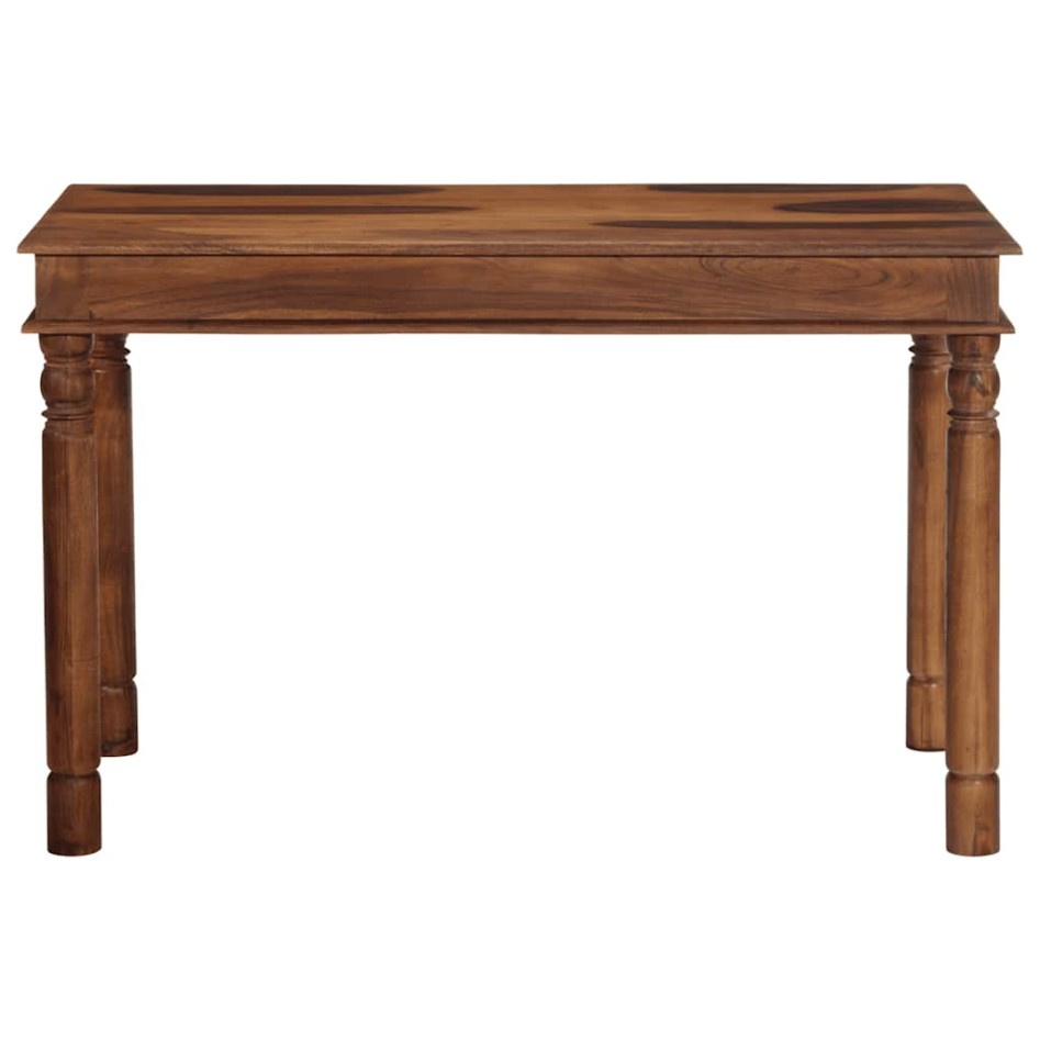 Mesa de comedor madera maciza de acacia 120x60x77