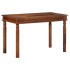 Mesa de comedor madera maciza de acacia 120x60x77