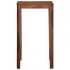 Mesa alta de madera maciza de acacia 60x60x107