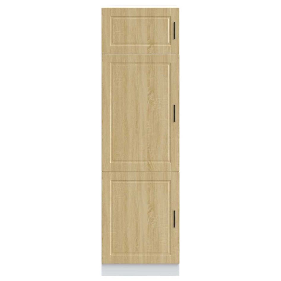 Mueble de cocina Porto de madera contrachapada roble