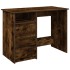 Escritorio de madera de ingeniería roble ahumado 102x50x75