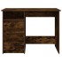 Escritorio de madera de ingeniería roble ahumado 102x50x75